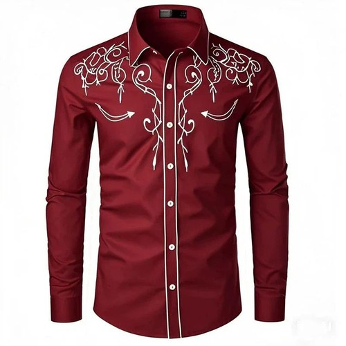 Cowboy western shirt men - shirt, men's