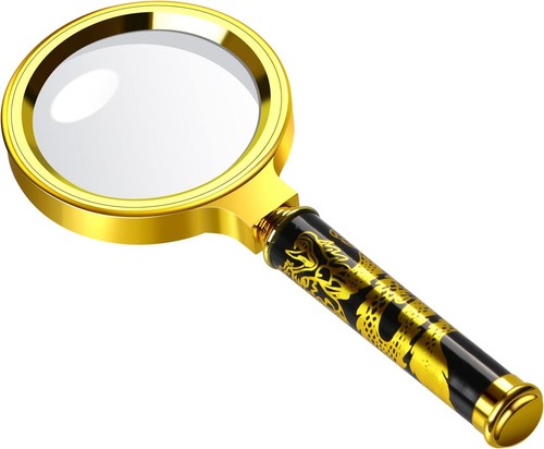 Magnifying glass 10x handheld - glass,