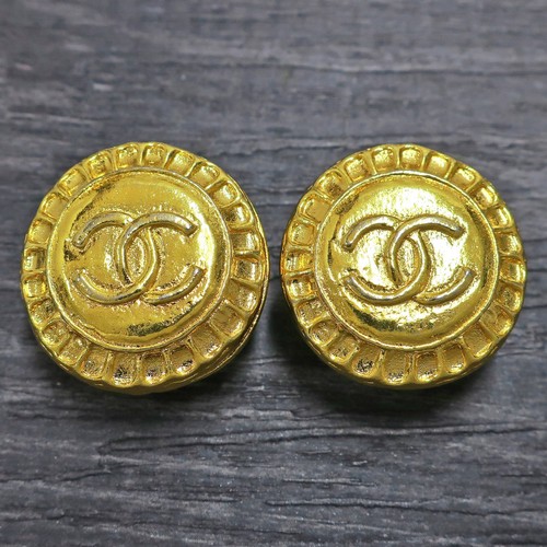 Chanel gold plated - gold, cc