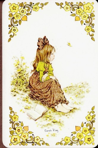 Vintage sarah kay - swap, card