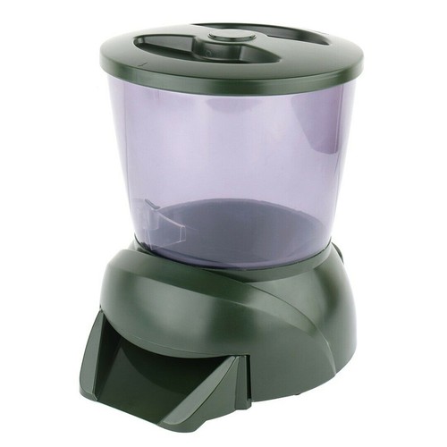 Automatic pond fish feeder - fish, |