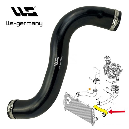 Turbo hose charge - hose, air