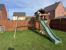 Large Wooden Climbing Frame