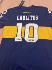 Boca Juniors 20/21 Home Soccer Jersey XL Carlos Tévez Carlitos #10