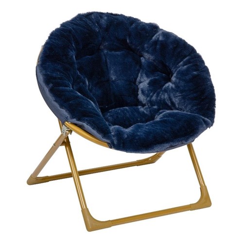 Kids folding faux fur saucer - kids,