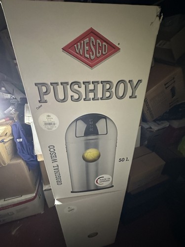 Wesco pushboy litre waste - wesco,