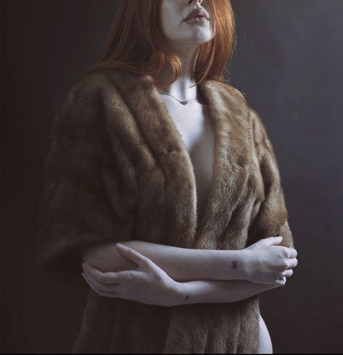 Beautiful vintage real fur - beautiful,