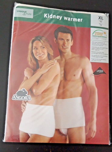 Kidney warmer angora - kidney, xl