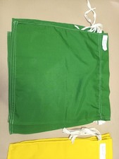 Ex MOD /| Lot of 8 British Military Vehicle Convoy Signal Flags 18" x 18"