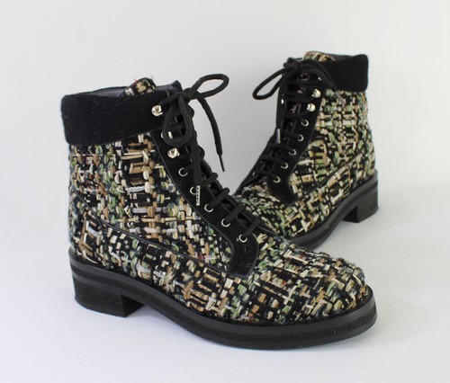 Chanel auth black - chanel, tweed