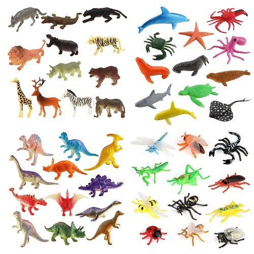 48pcs figures sea zoo - 48pcs,