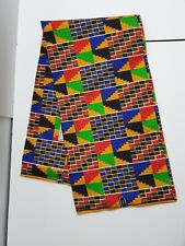 African Kente Print Fabric