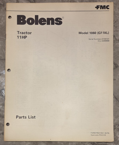 Bolens tractor model - bolens,