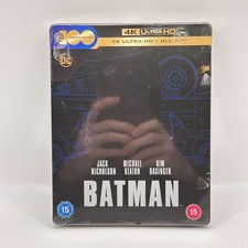 DC Batman (1989) 4K UHD Blu-ray SteelBook U.K. Exclusive