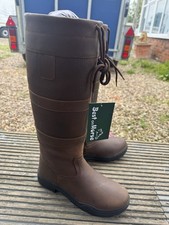 Brown Leather Country Boots Few Sizes Available Buyer Can Choose