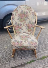 Stripped Ercol 1960's Rocking Chair.
