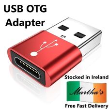 USB Type C Female to USB Type A Male Adapter Converter OTG Adapter