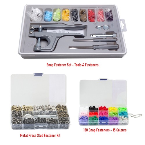 Craft snap plastic fastener - snap,