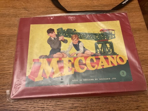 Vintage 60s meccano no2 set - vintage,