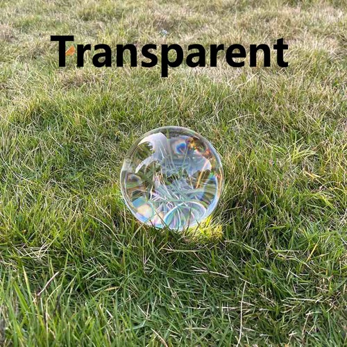 Clear crystal ball multicolour - crystal,
