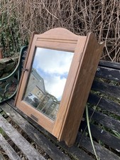 Vintage Oak Bathroom Medicine