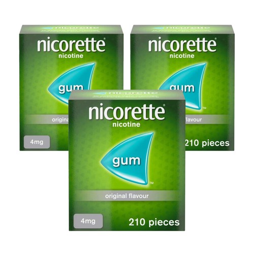 Nicorette 4mg original gum - nicorette,