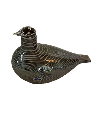 Vintage design glass duck - design,