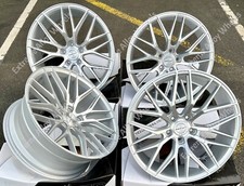 Alloy Wheels 18" Blitz For Mitsubishi 3000gt Asx Outlander Lancer 5x114 Silver