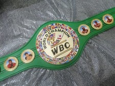 WBC WORLD CHAMPIONSHIP REPLICA BELT WORLD BOXING COUNCIL FULL SIZE ADULT