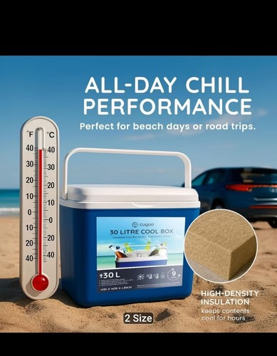 30l cooler box portable - cooler,