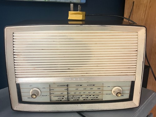 Vintage valve radio ekco - ekco, u332