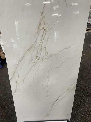 White gold polished porcelain - white,