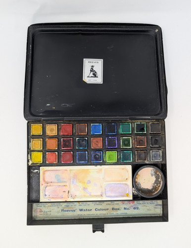 Reeves watercolour box 62 - reeves,