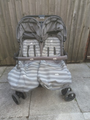 Joie aire twin stroller dark - joie,