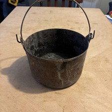 Vintage Metal Paint Kettle