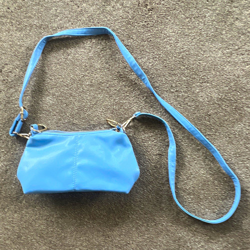Primark small blue faux - primark,