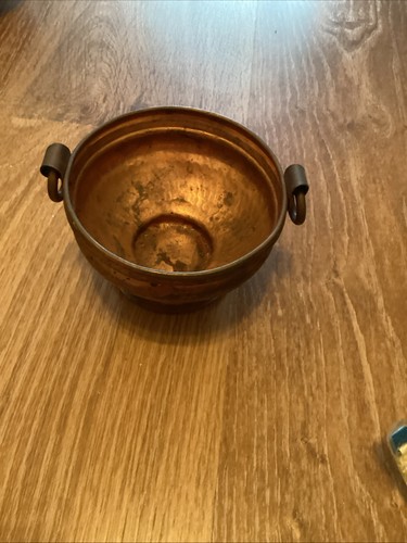 Copper pot with - with, small