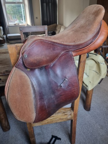 Pessoa jumping saddle m - saddle, 17"