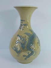 Lladro Chinese Dragon Vase