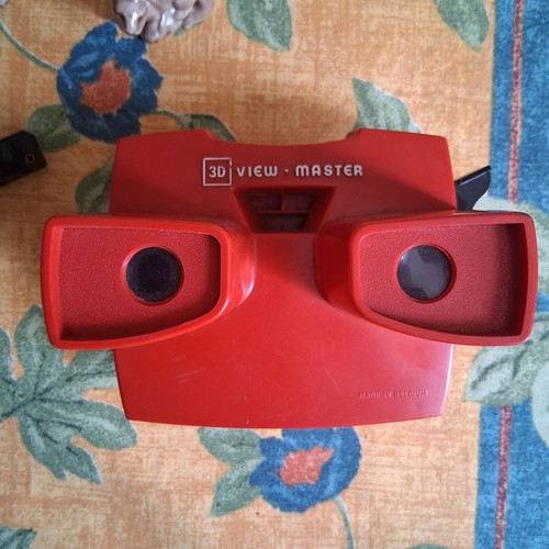 Vintage red view master - red, view-master