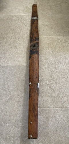 Vintage wooden propellor