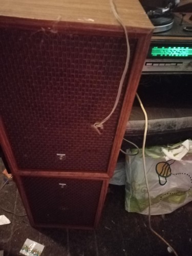 Record player with - with, speakers