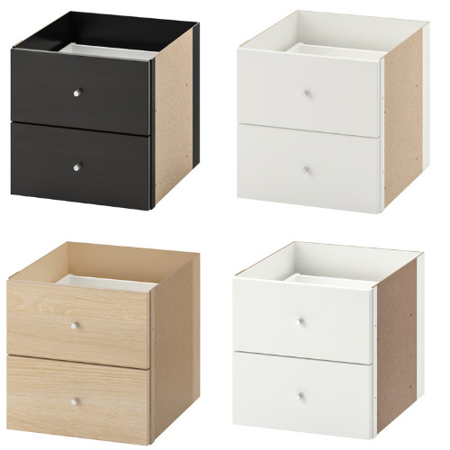 Ikea kallax insert drawers - insert, 2