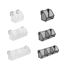 Wall-Mounted Wire Baskets -