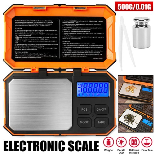 01g 500g digital weighing - 0.01g/500g,
