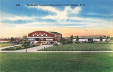 Postcard Shelby Memorial