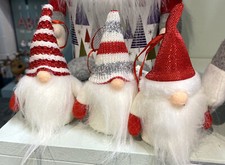 Red Christmas Tree Decorations Gnome Scandi Nordic Gonk Christmas Tree Hangers 3