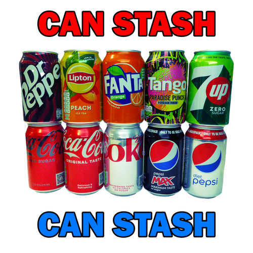 Weighted smell proof drink can - smell,