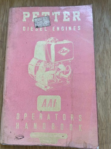 Petter diesel engine aai - petter,