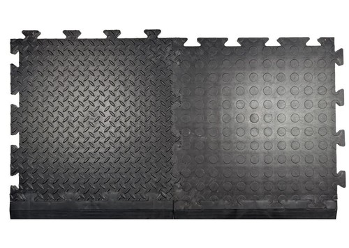 Interlocking garage floor - garage,